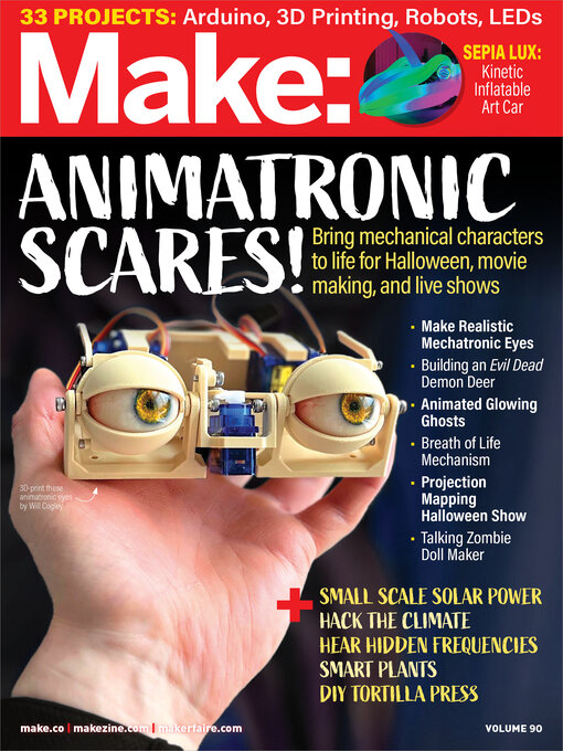 Cover image for Make, Volume 90